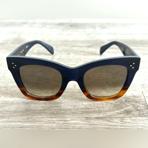 Celine Accessories Celine Cat Eye S04 Sunglasses In Acetateblack